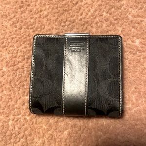 Coach Bi-fold Wallet - Black